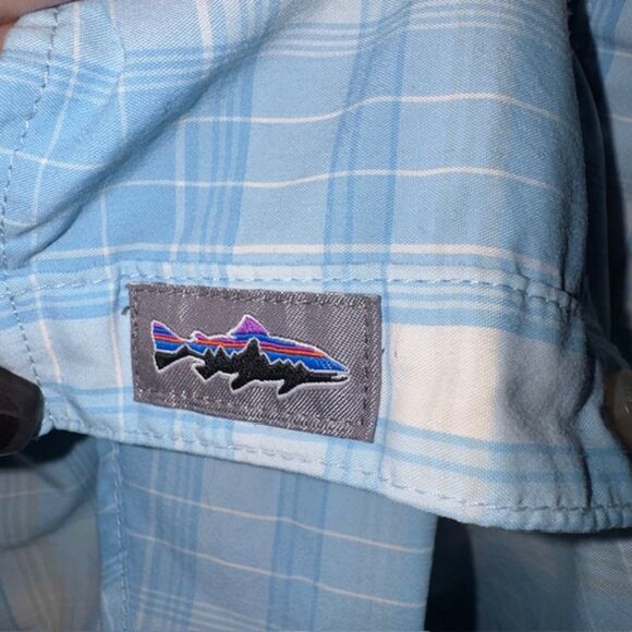 Patagonia Women's Sun Stretch Shirt Sz Large - Picture 6 of 8